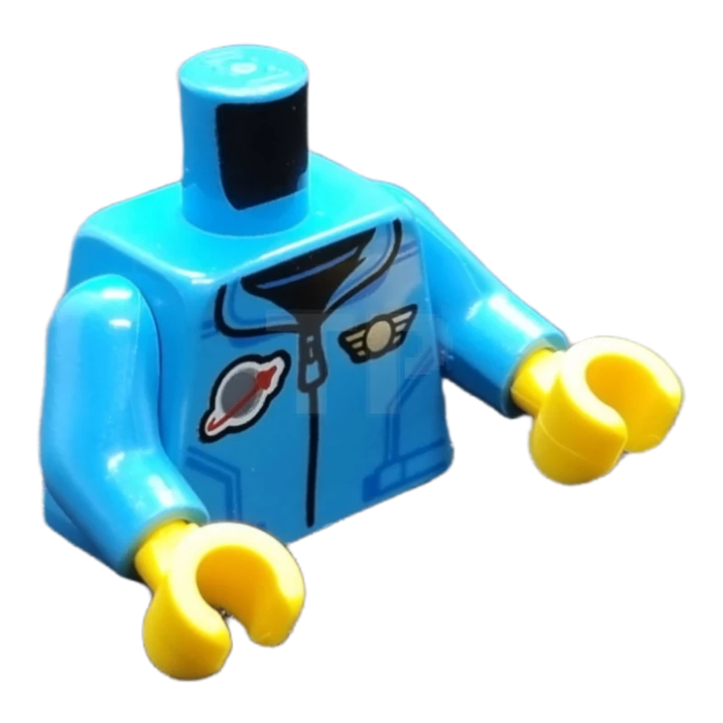 LEGO&reg; 6389899 - 973pb4627c01 - Torso (complete) with Jacket Pattern 