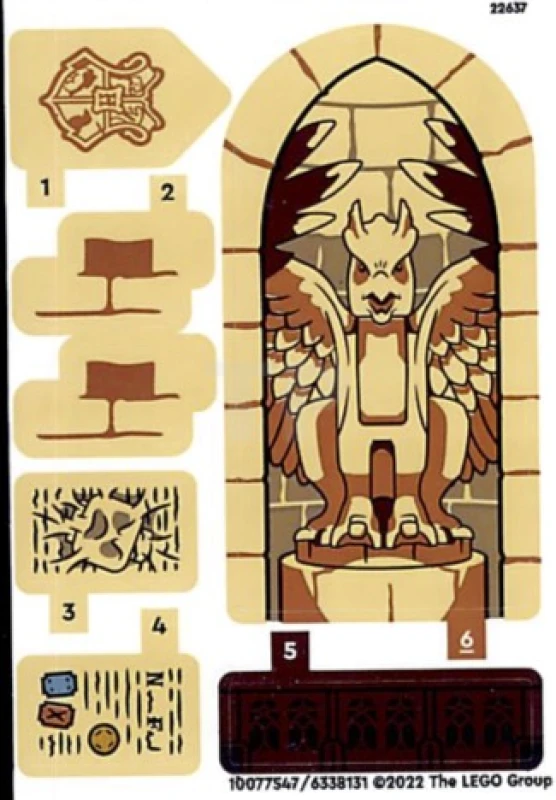 LEGO&reg; 6338131 - Sticker for Set 76402