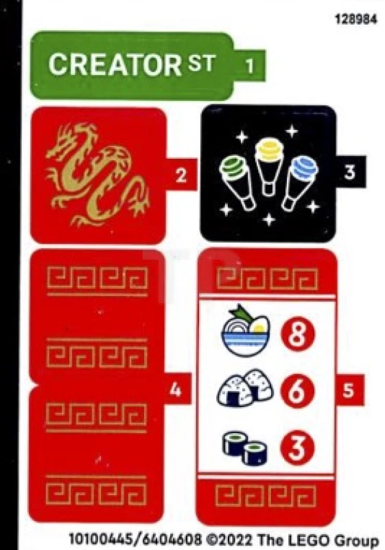 LEGO&reg; 6404608 - Sticker for Set 31131