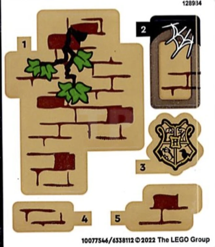 LEGO&reg; 6338112 - Sticker voor set 76401