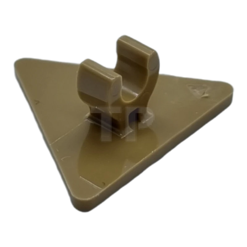 LEGO&reg; 65676 - 6395755 - Road Sign 2 x 2 Triangle with Open O Clip