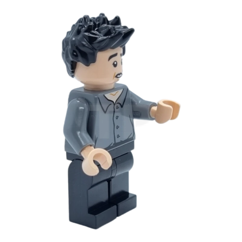 LEGO&reg; ftv001 Ross Geller, Dunkelblaugraues Hemd