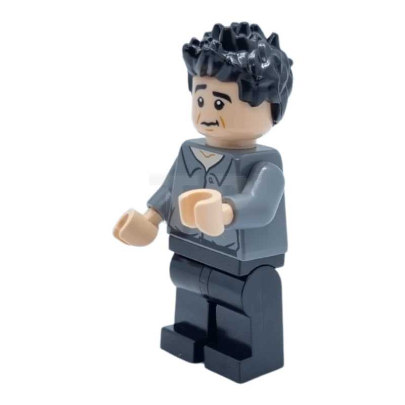 LEGO&reg; ftv001 Ross Geller, Dunkelblaugraues Hemd