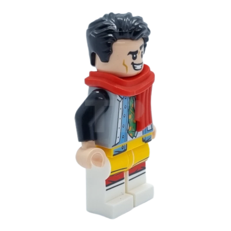 LEGO&reg; ftv003 Joey Tribbiani, Rode Sjaal