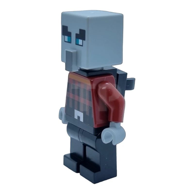 LEGO&reg; min124 Pillager with Neck Bracket