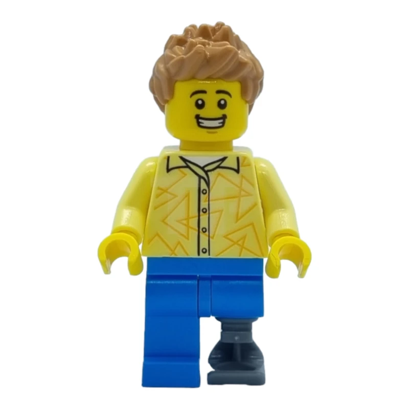 LEGO&reg; cty1482 Customer with Prosthetic Leg