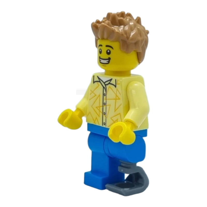 LEGO&reg; cty1482 Customer with Prosthetic Leg