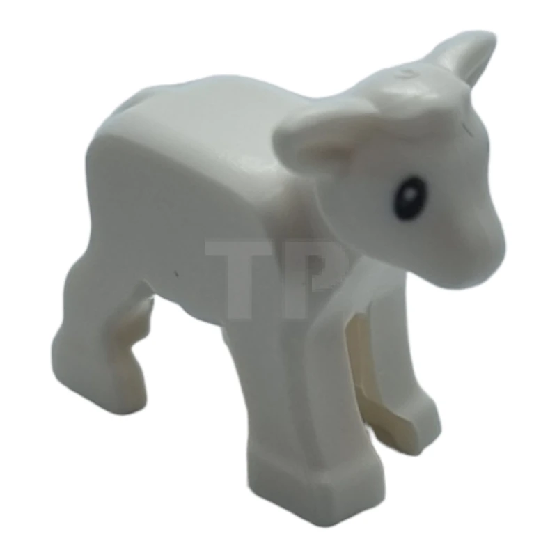 LEGO&reg; 6319748 - 1569pb01 - Lamb with Black Eyes and White Pupils Pattern