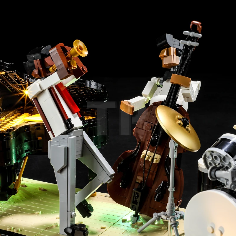 Light kit for LEGO® 21334 Jazz Quartet