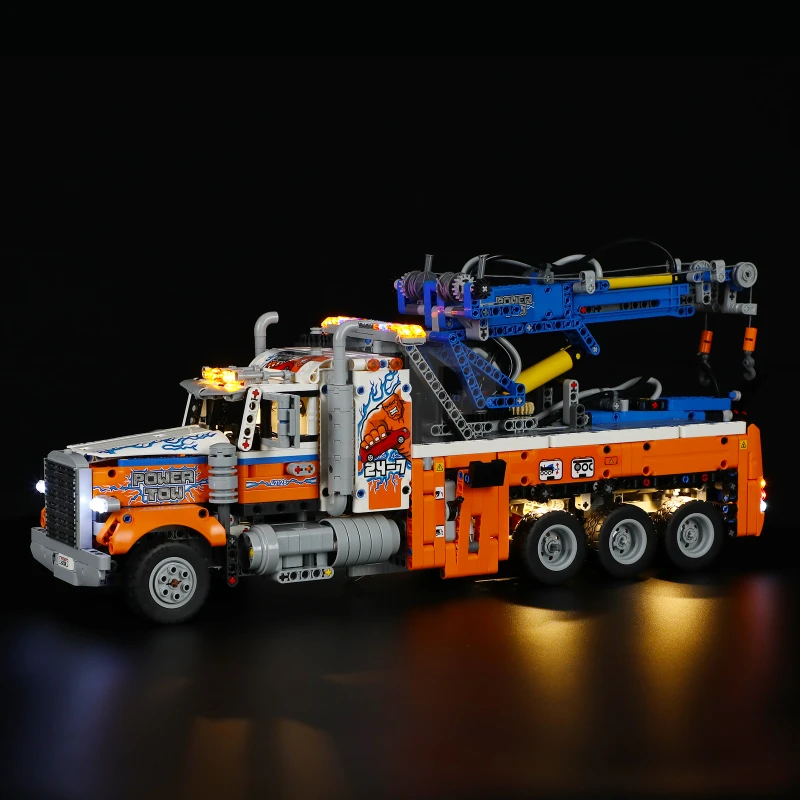 Light kit for LEGO® 42128 Heavy-duty Tow Truck