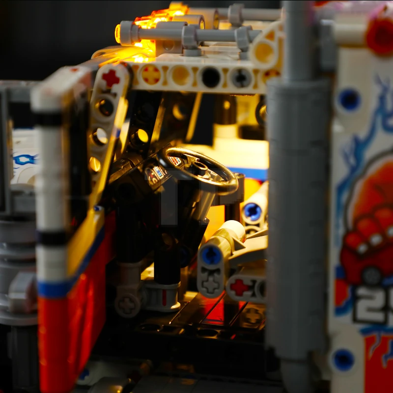 Light kit for LEGO® 42128 Heavy-duty Tow Truck