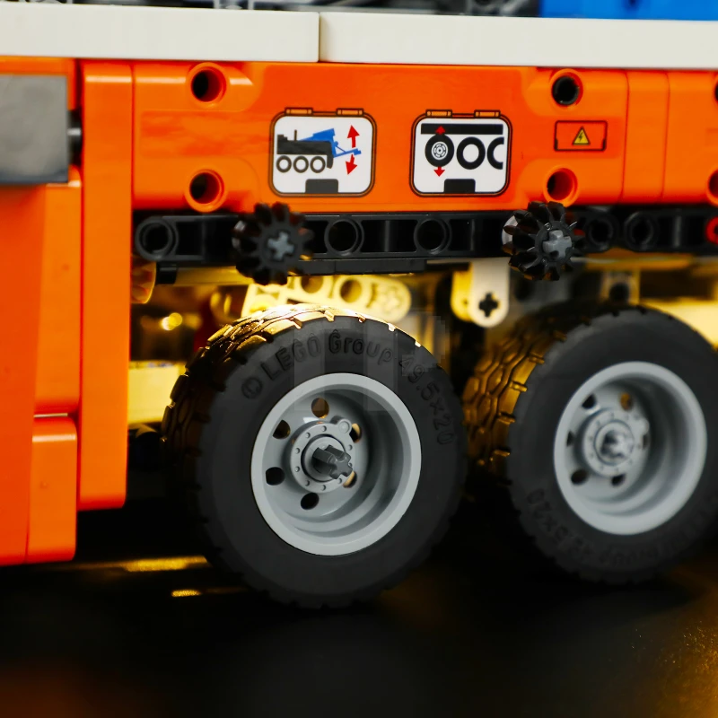 Light kit for LEGO® 42128 Heavy-duty Tow Truck