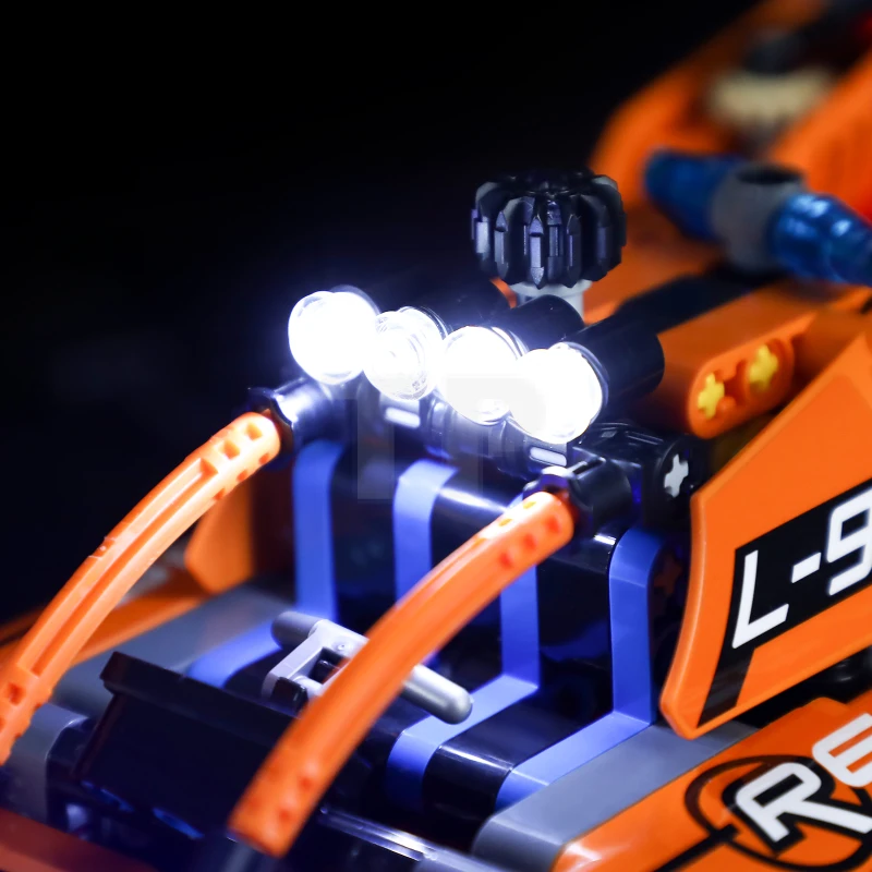 Light kit for LEGO® 42120 Rescue Hovercraft