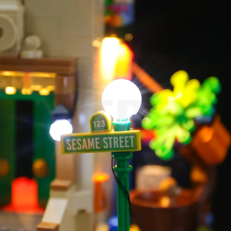 Lichtset voor LEGO® 21324 Sesamstraat