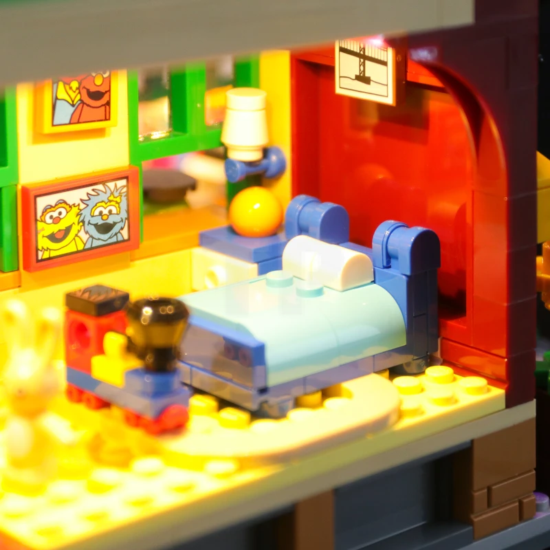 Lichtset voor LEGO® 21324 Sesamstraat