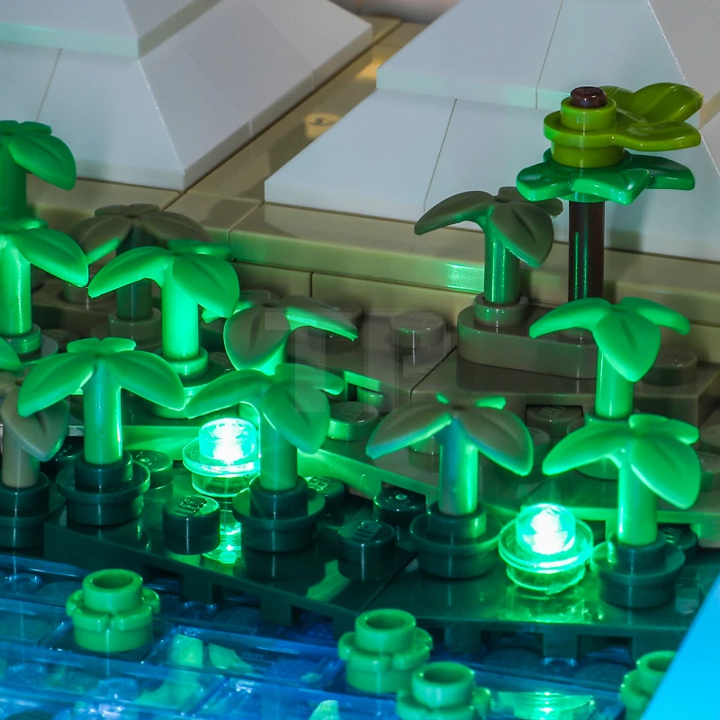 LIGHTAILING Kit Luci LED Per LEGO 21058 Grande Piramide Di Giza - Set Illuminazione (Modello NON Incluso)