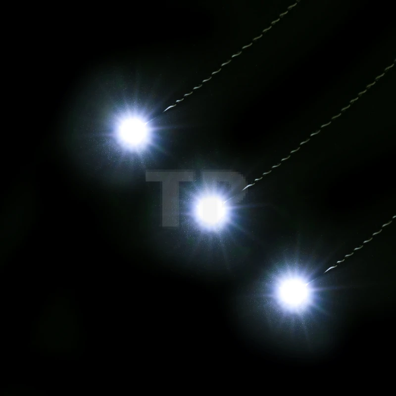 White Dot Lights 15cm (3 pack)