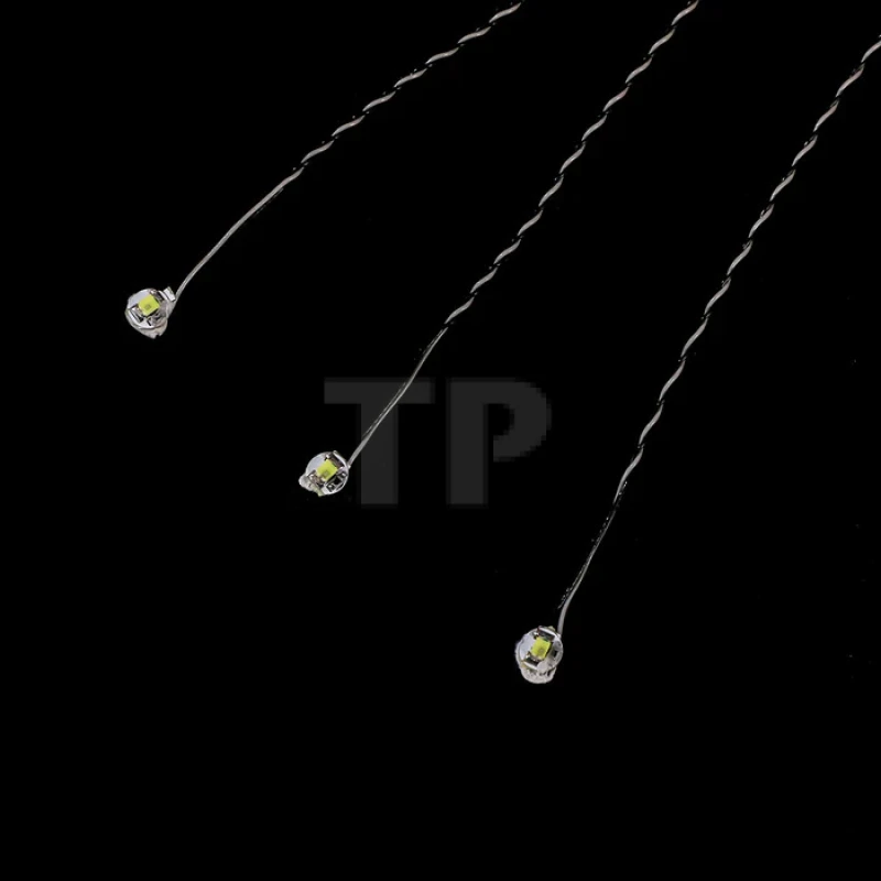 Slow Flashing White Dot Lights 15cm (3 pack)