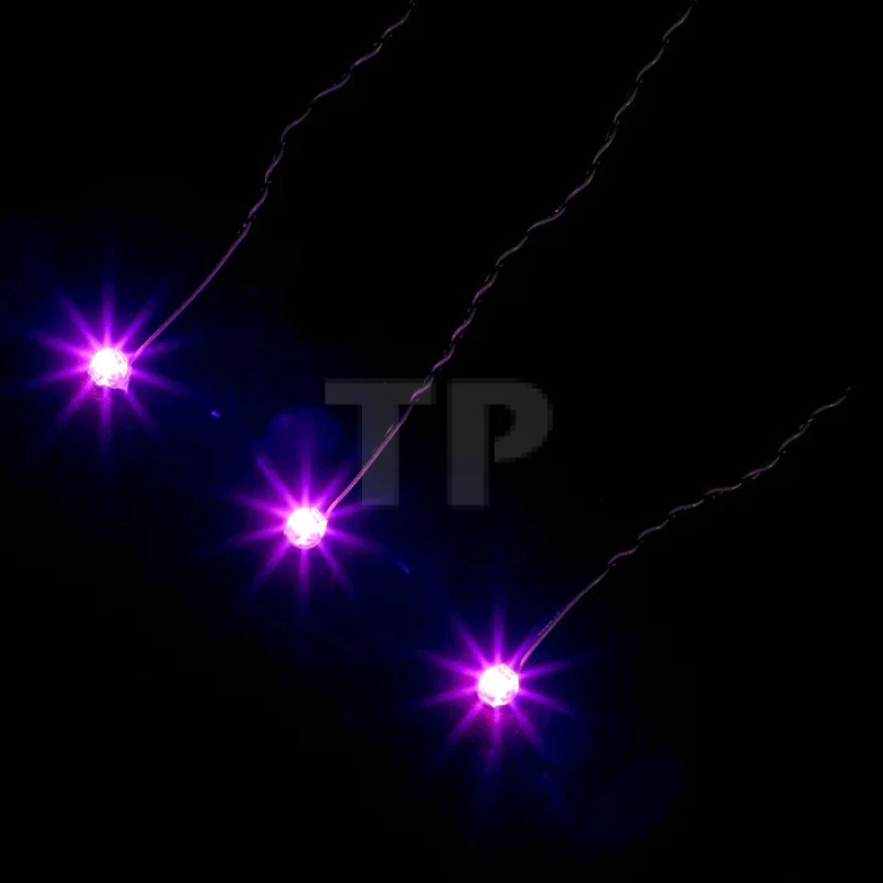 Slow Flashing White Dot Lights 15cm (3 pack)