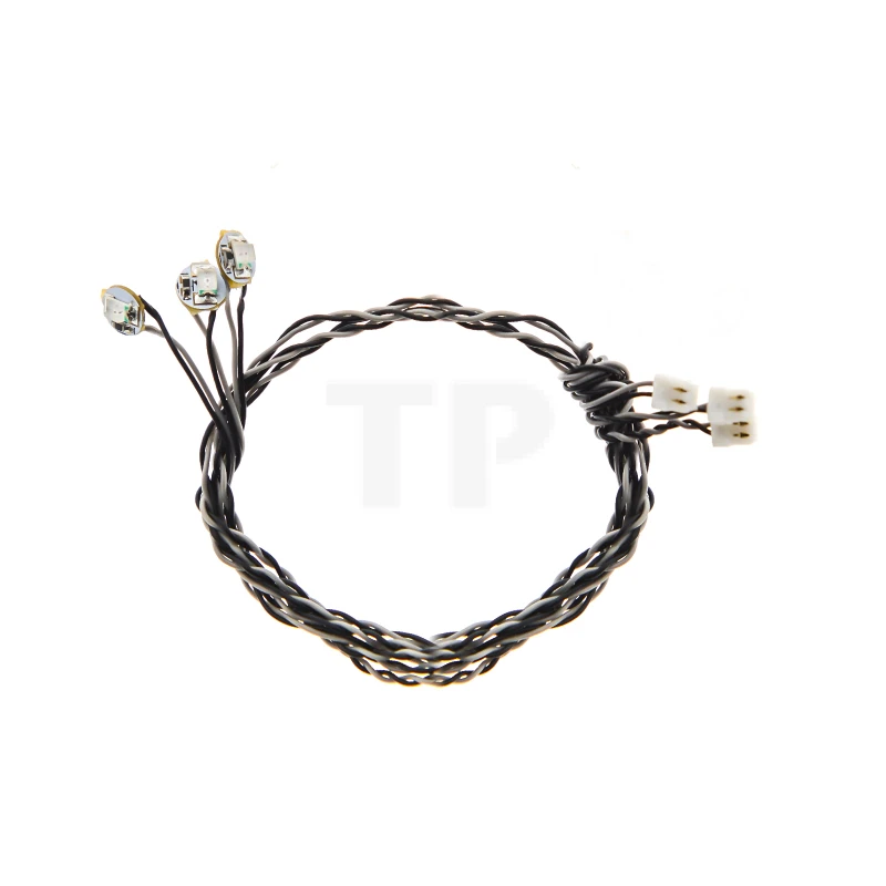 Langsam blinkende rote Punktlichter 15cm (3er Pack)