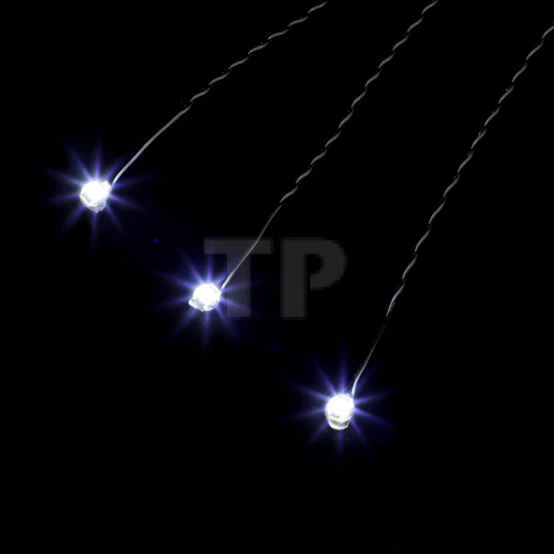 Langsam blinkende mehrfarbige Punktlichter 30cm (3er Pack)