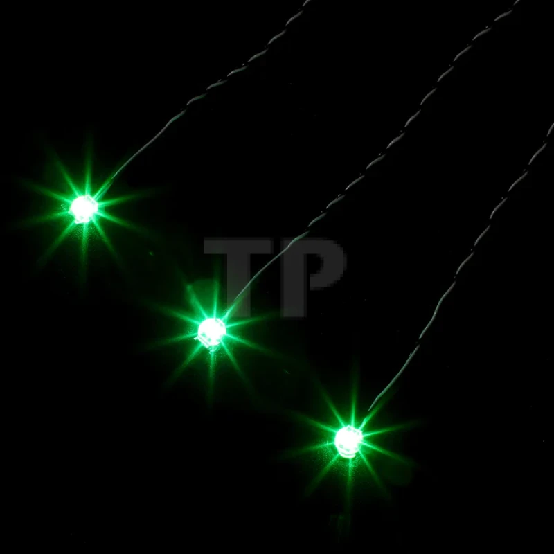 Langsam blinkende mehrfarbige Punktlichter 30cm (3er Pack)