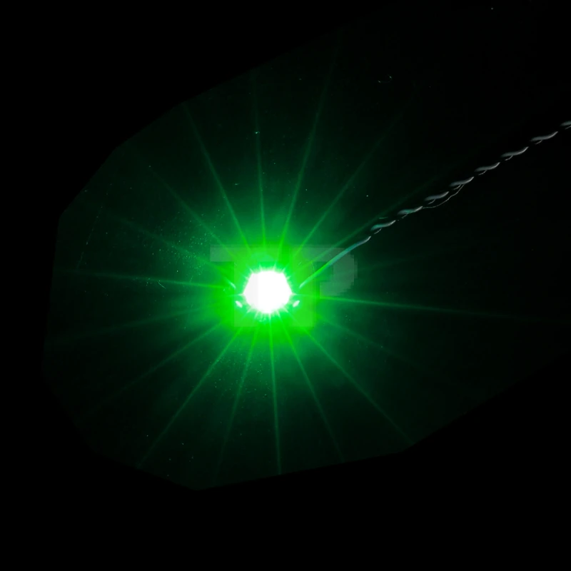 Luci a punti verdi a lampeggio lento da 30 cm (confezione da 3)