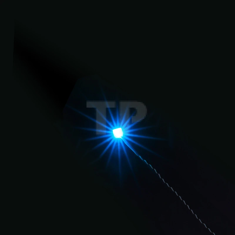 Slow Flashing Ice Blue Dot Lights 15cm (3 pack)