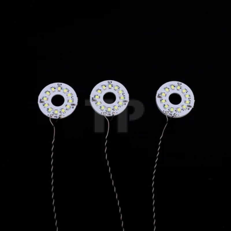 Large Warm White Round Light 30cm (3 pack)
