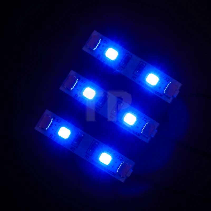 Blue Strip Lights 3cm (3 pack)