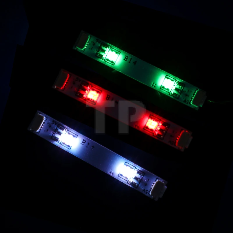 Striscia luminosa RGB 5cm (confezione da 3)