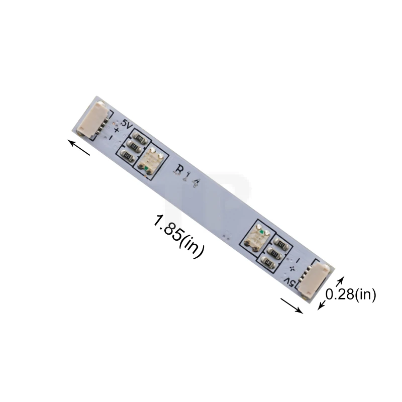Striscia luminosa RGB 5cm (confezione da 3)