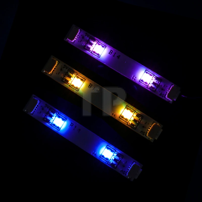 Striscia luminosa RGB 5cm (confezione da 3)