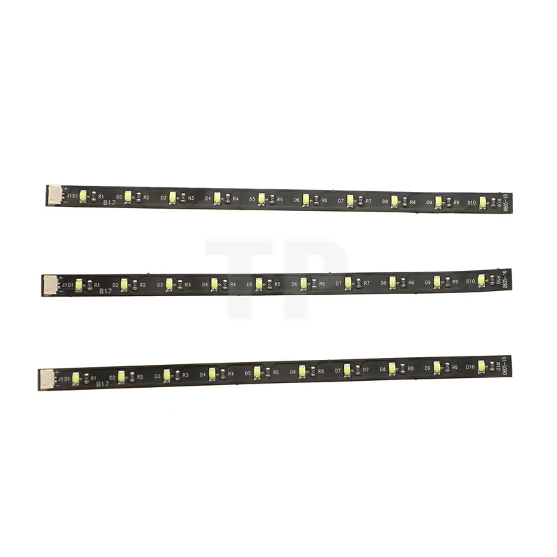 White Adhesive Strip Lights 10cm (3 pack)
