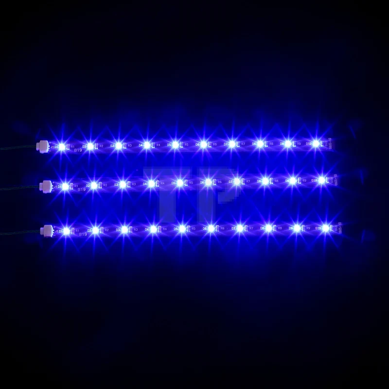 Blue Adhesive Strip Lights 10cm (3 pack)