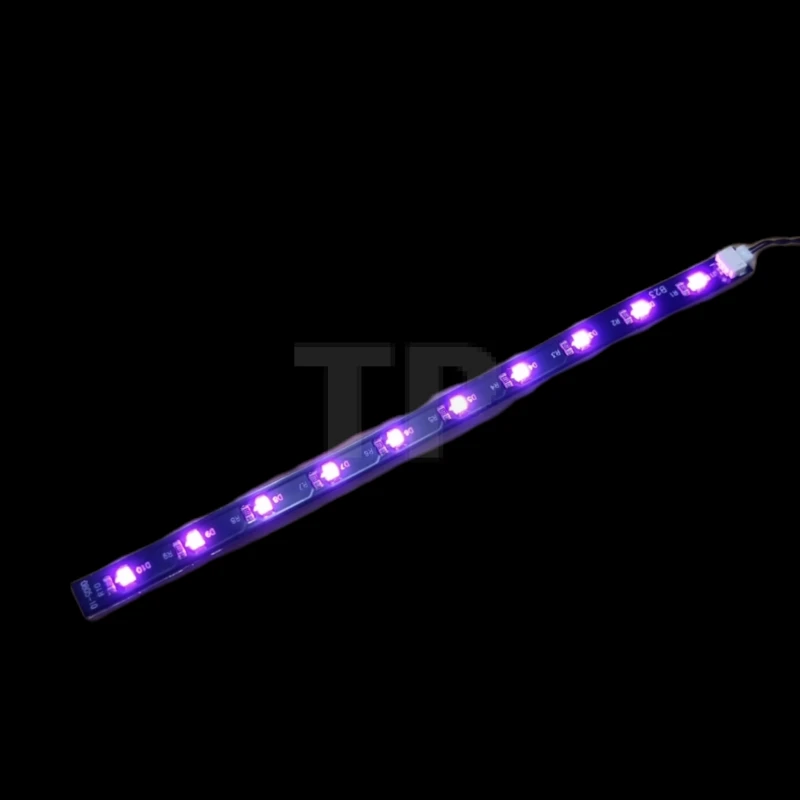 Rosa Klebestreifen Lichter 10cm (3er Pack)