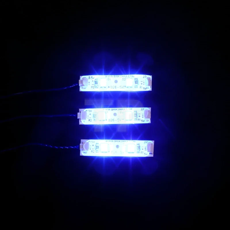 Blauw Flexibel Striplicht 3cm (3 st.)