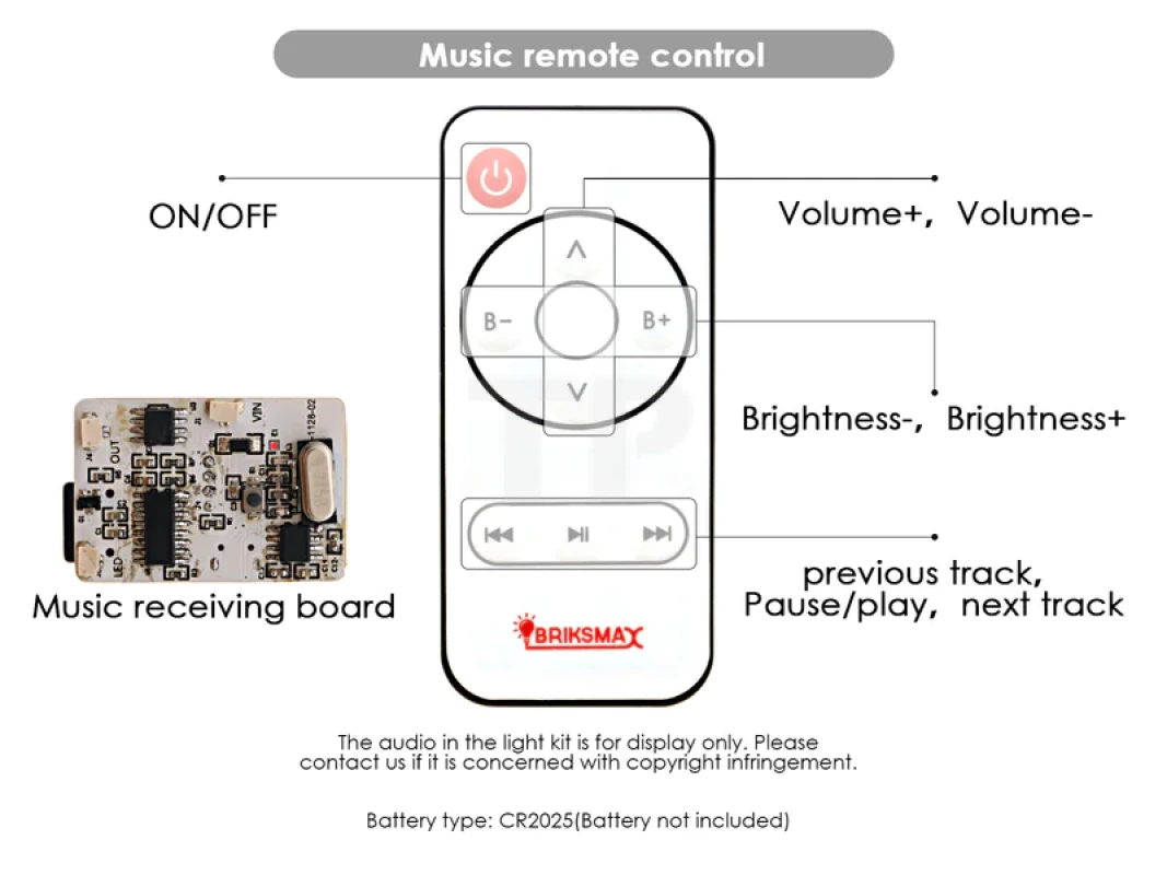 Music Remote Control Module