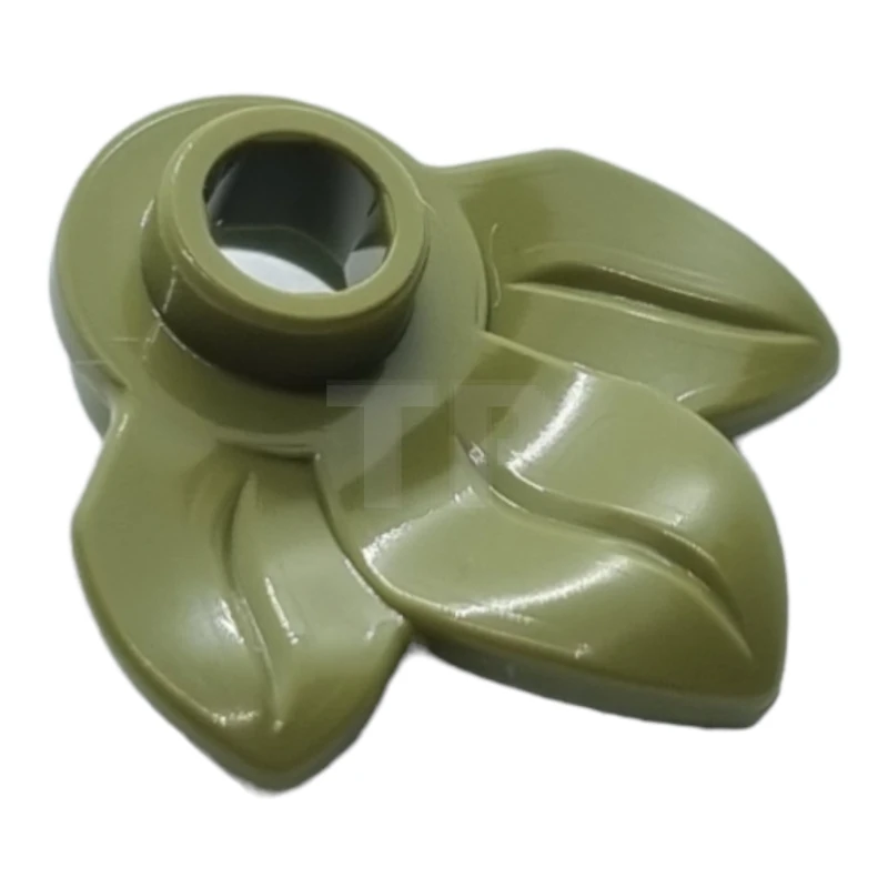 LEGO&reg; 6398008 - 32607 - Plate 1 x 1 Round with Leaf