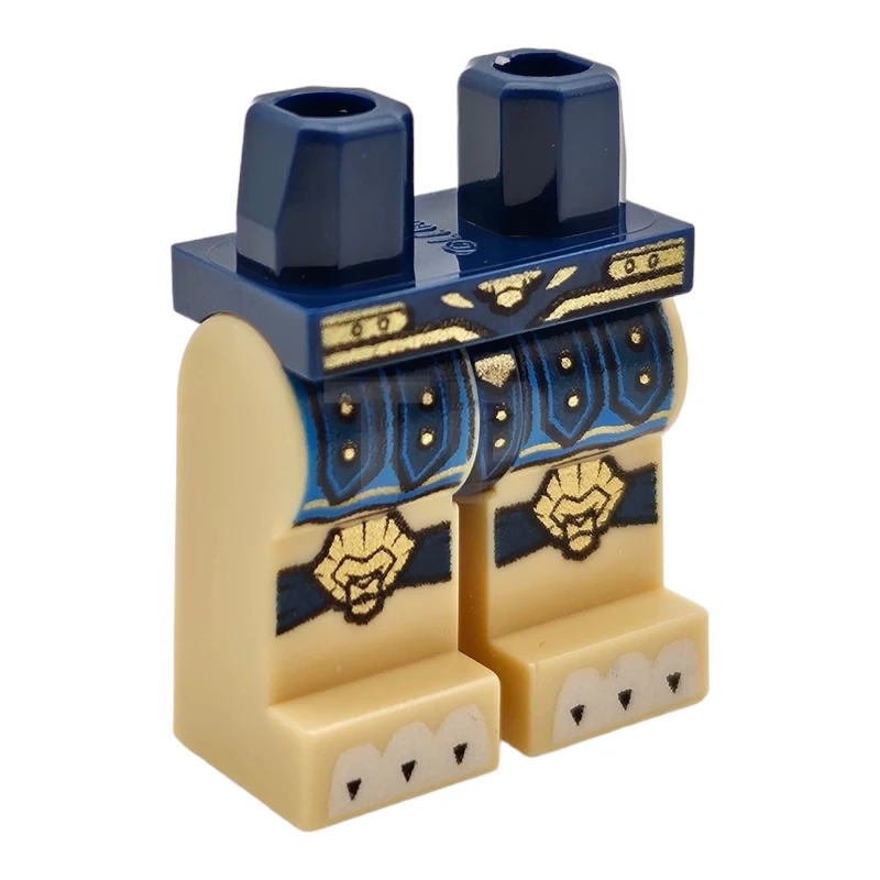 LEGO&reg; 6038653 - 970c02pb09 - Benen Minifiguur met lendendoek en klauwen Patroon