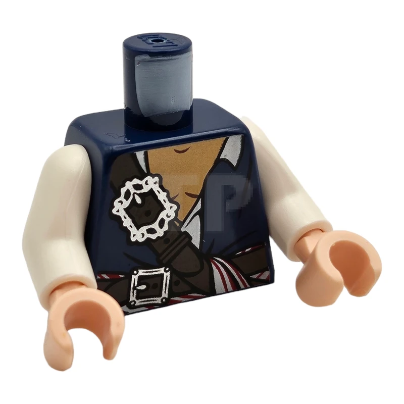 LEGO&reg; 6023659 - 973pb0870c01 - Torso (complete) with Pirate Jacket Pattern