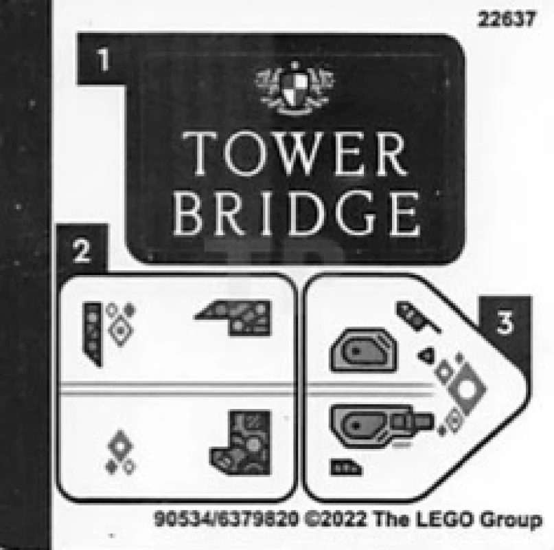 LEGO&reg; 6379820 - Sticker for Set 30443