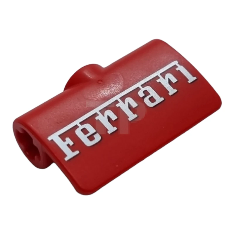 LEGO&reg; 6346647 - 71682pb006 - Panel Curved 2 x 3 x 1 with 'Ferrari' Pattern