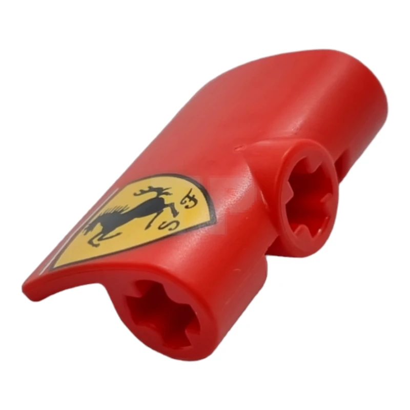 LEGO&reg; 6346656 - 71682pb005R - Panel Curved 2 x 3 x 1 with Ferrari Pattern - Right Side