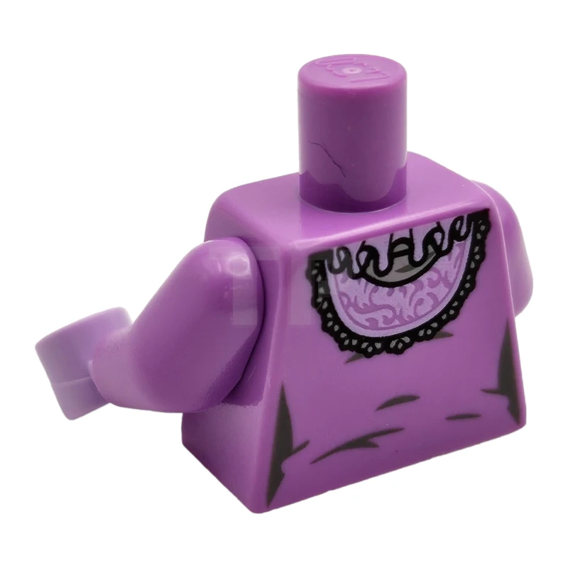 LEGO&reg; 6136514 - 973pb2470c01 - Torso (complete) with Dress Pattern