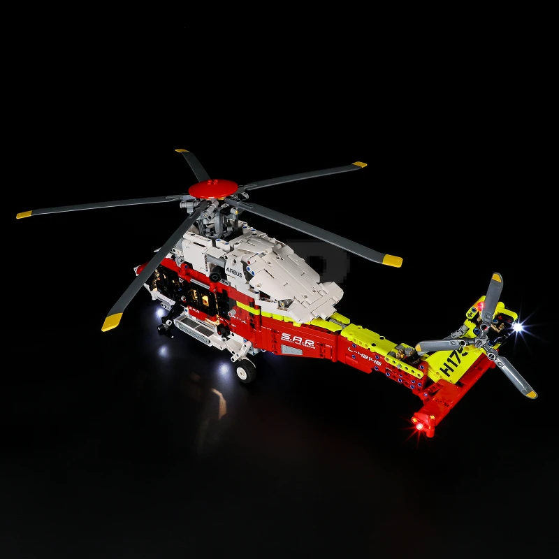 Light kit for LEGO® 42145 Airbus H175 Rescue Helicopter