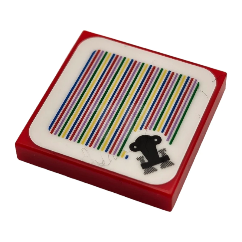 LEGO&reg; 6407677 - 3068pb2066 - Carreau 2 x 2 avec code scanner Super Mario