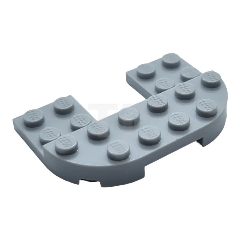 LEGO&reg; 6399753 - 89681 - Plate 4 x 6 Round Corner with 2 x 2 Cutout