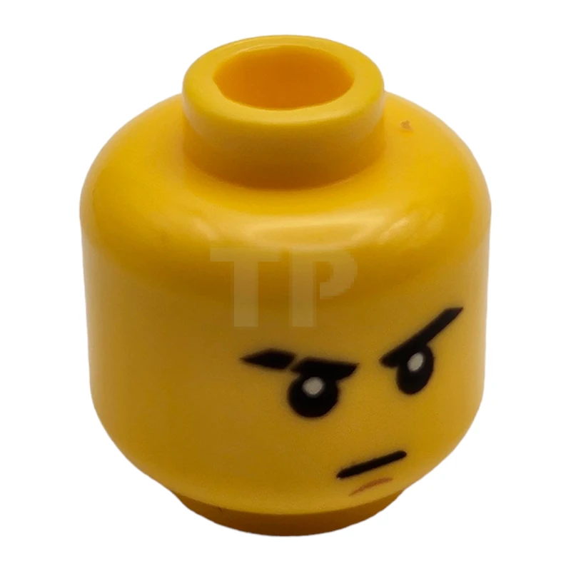 LEGO&reg; 4613391 - 3626cpb0521 - Testa Minifig con modello di sopracciglia a poppa
