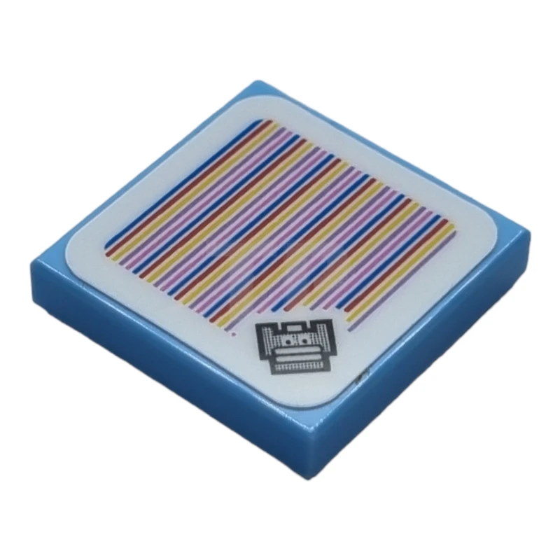 LEGO&reg; 6407184 - 3068pb2074 - Tile 2 x 2 with Super Mario Scanner Code